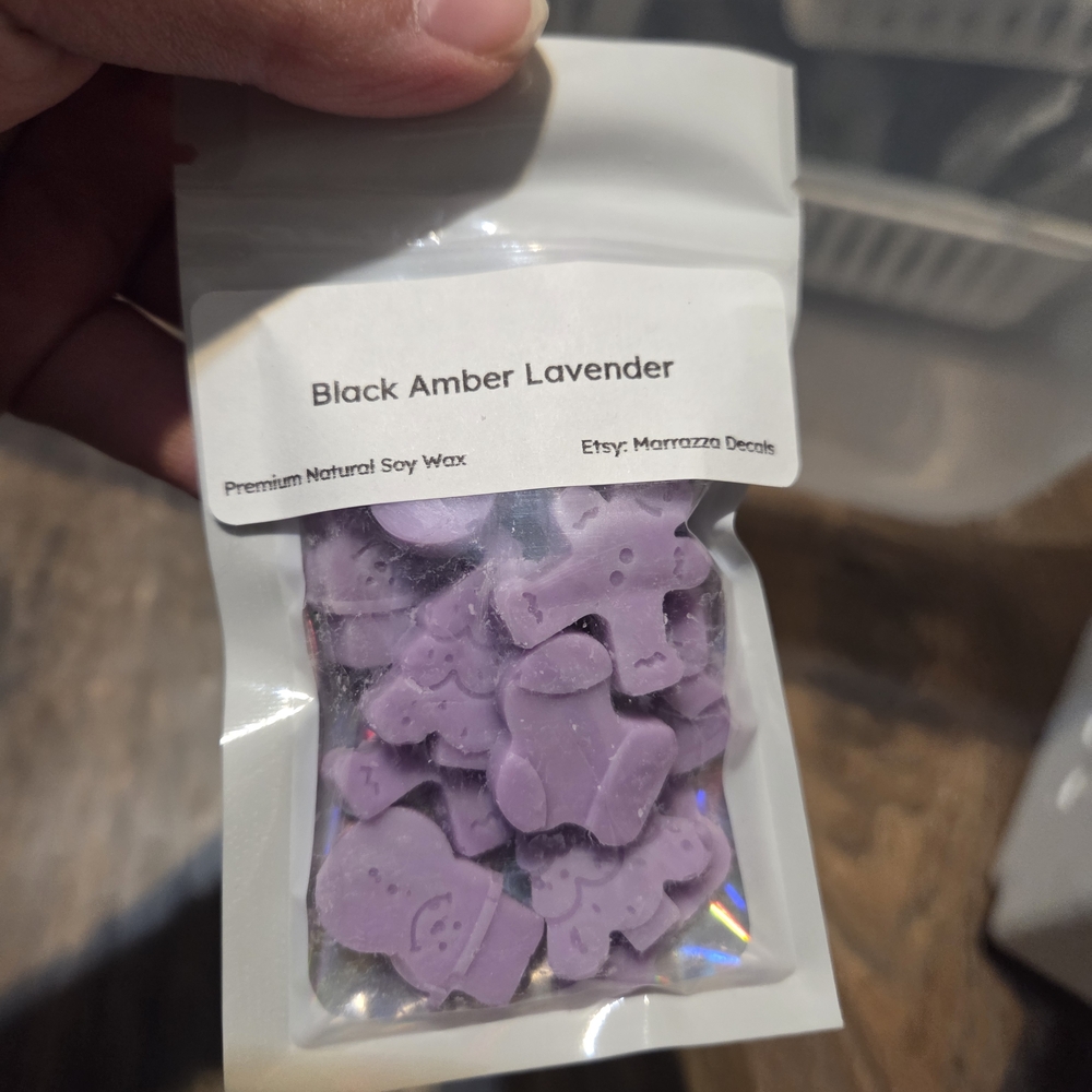 Black Amber Lavender Soy Wax Melts
